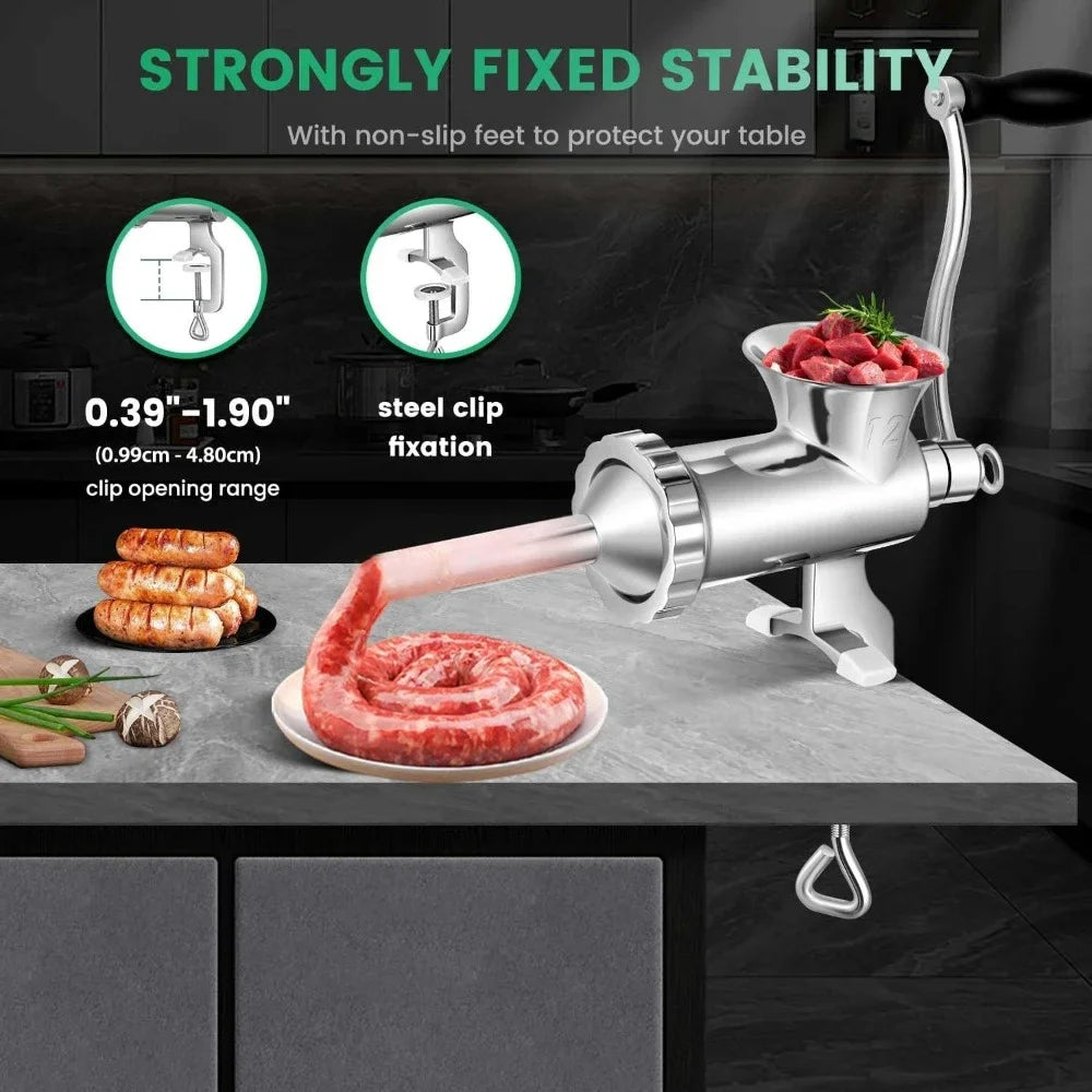 Manual Meat Grinder & Food Processor