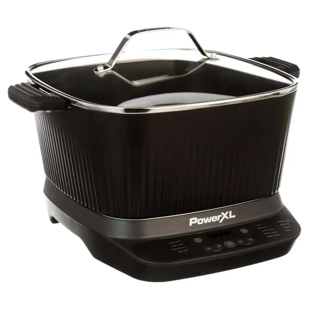 7.5Qt Multi-Cooker w/Auto Stir Paddle & 9 Presets