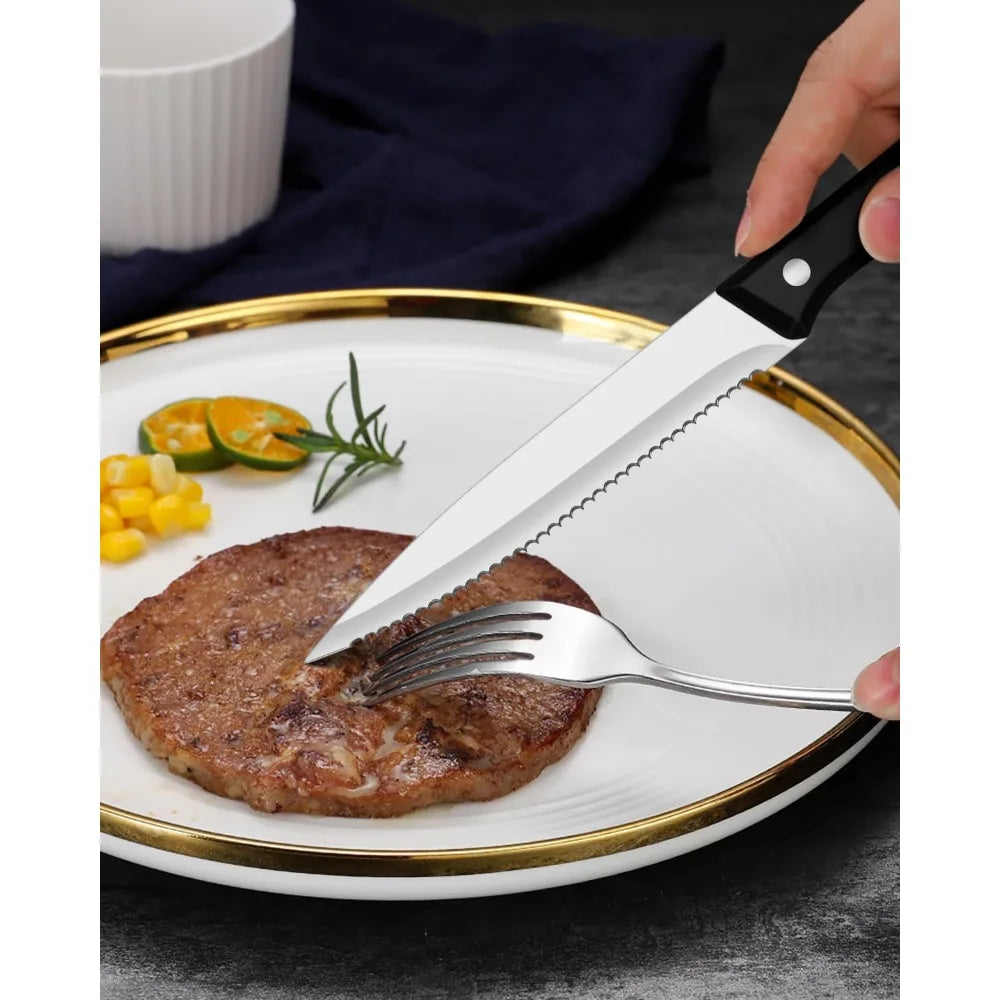 72 piece Heavy-Duty Stainless Steel Silverware Set