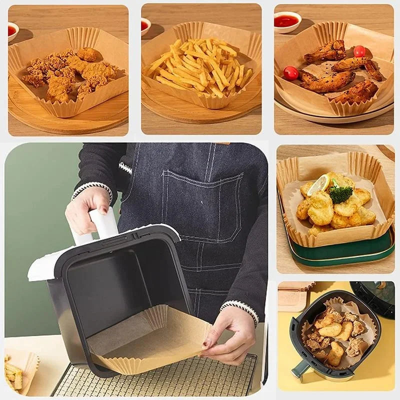 Air Fryer Basket Paper Liners