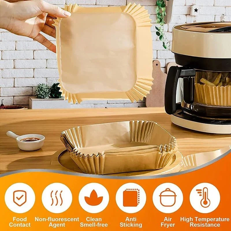 Air Fryer Basket Paper Liners