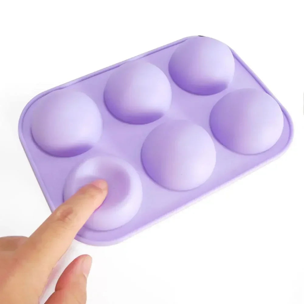 6 Cavity Chocolate and Pudding Mould