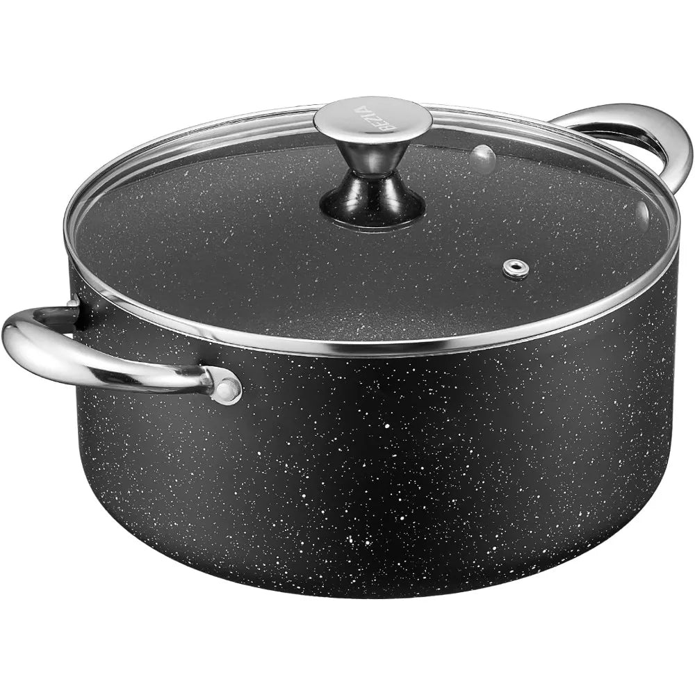 6 Quart Nonstick Stock Pot with Lid
