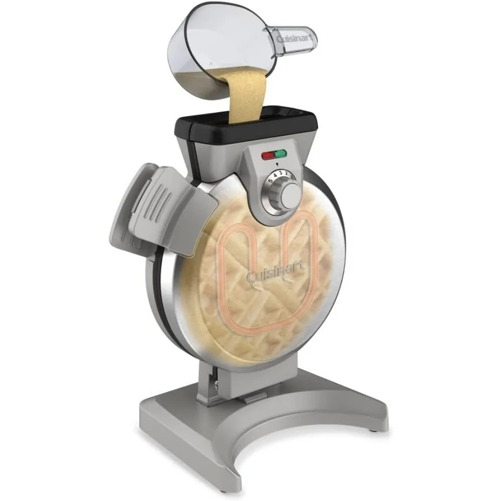 Vertical Mini Belgian Waffle Maker