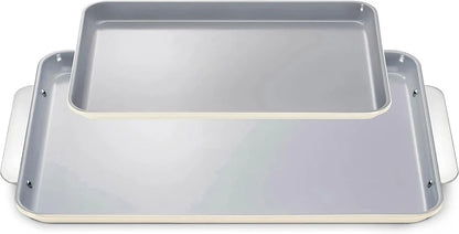 2 Ceramic Baking Sheets