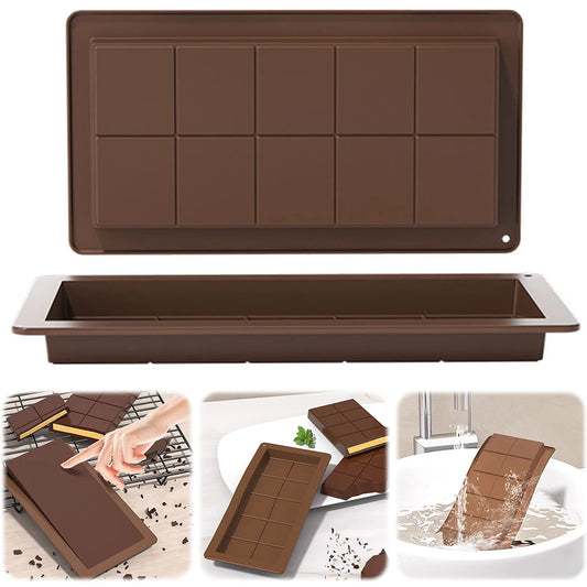 10 Cavity Silicone Chocolate Candy Mold