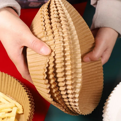 25 or 50pcs Air Fryer Disposable Round Paper Liner