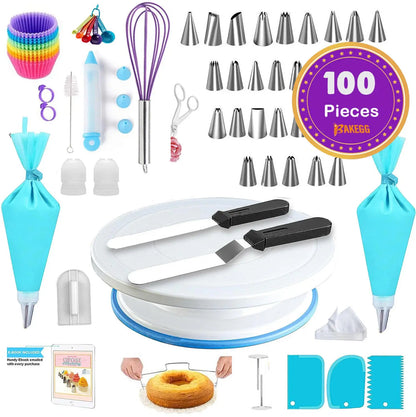 100piece Cake Decoration Set,