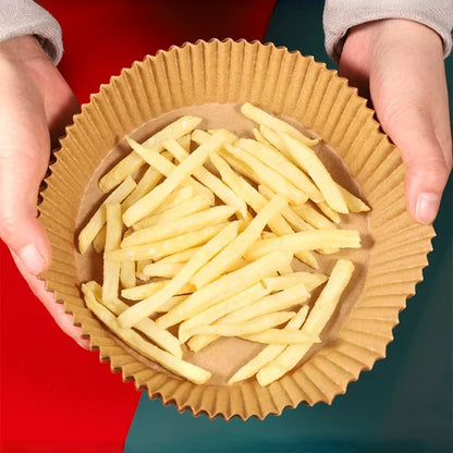 25 or 50pcs Air Fryer Disposable Round Paper Liner