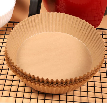 25 or 50pcs Air Fryer Disposable Round Paper Liner