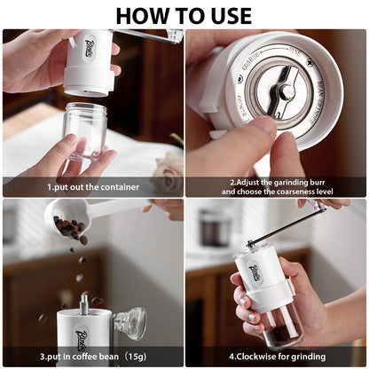 Portable Travel Size Manual Coffee Bean Grinder