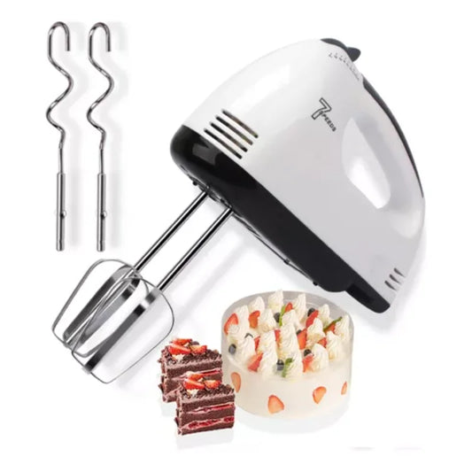 7-Speed Handheld Blender for Pastry Preparation - Cooking Food Essential