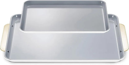 2 Ceramic Baking Sheets