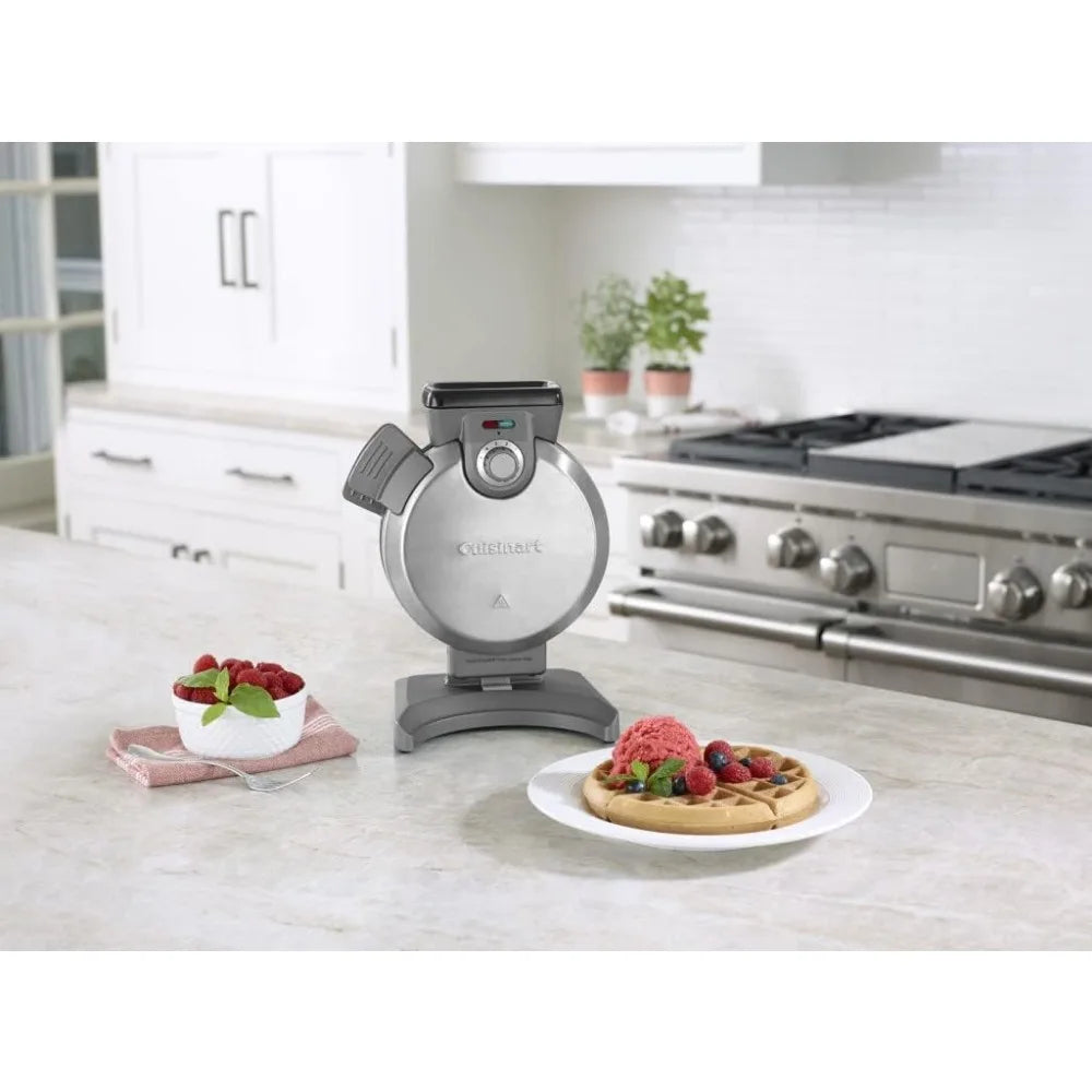 Vertical Mini Belgian Waffle Maker
