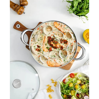 6 Quart Nonstick Stock Pot with Lid