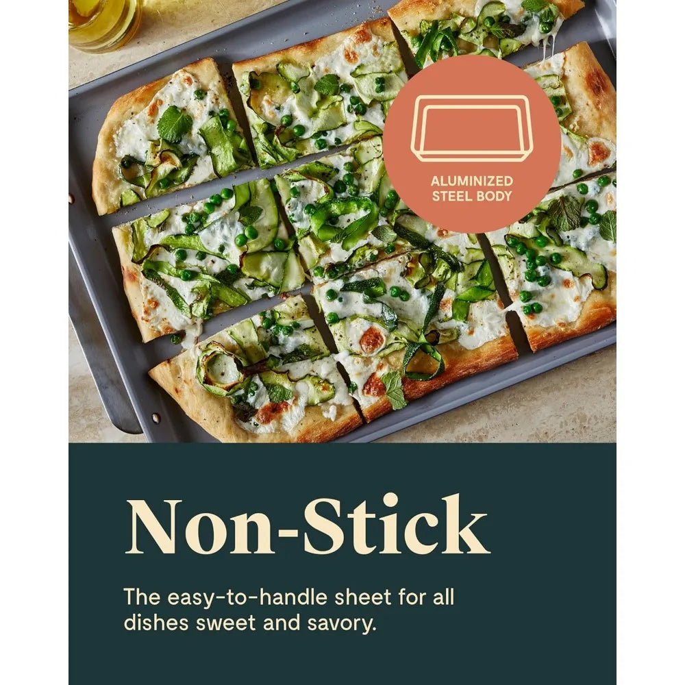 2 Ceramic Baking Sheets