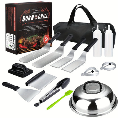 15-Piece Flat Top Griddle Accessories Set