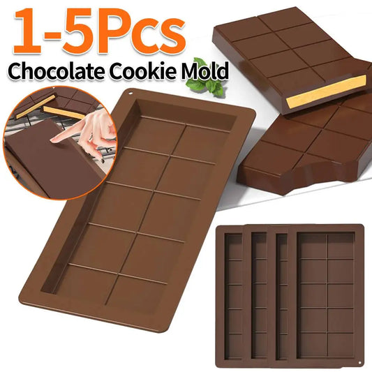 1-5Pcs Chocolate and Candy Mold
